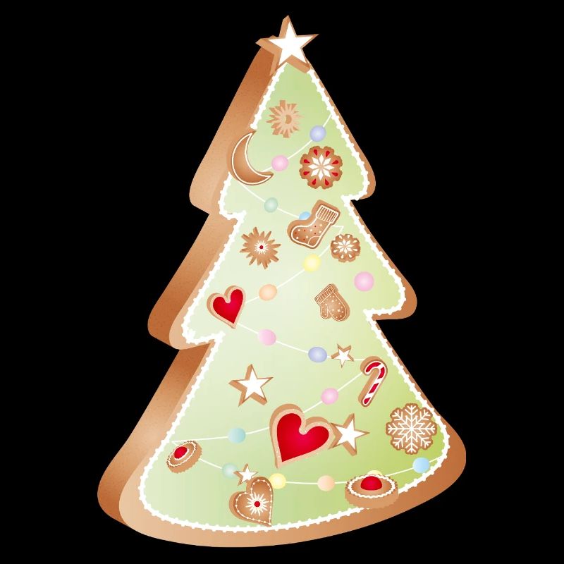 Gingerbread Christmas Tree – Lovingly Decorated