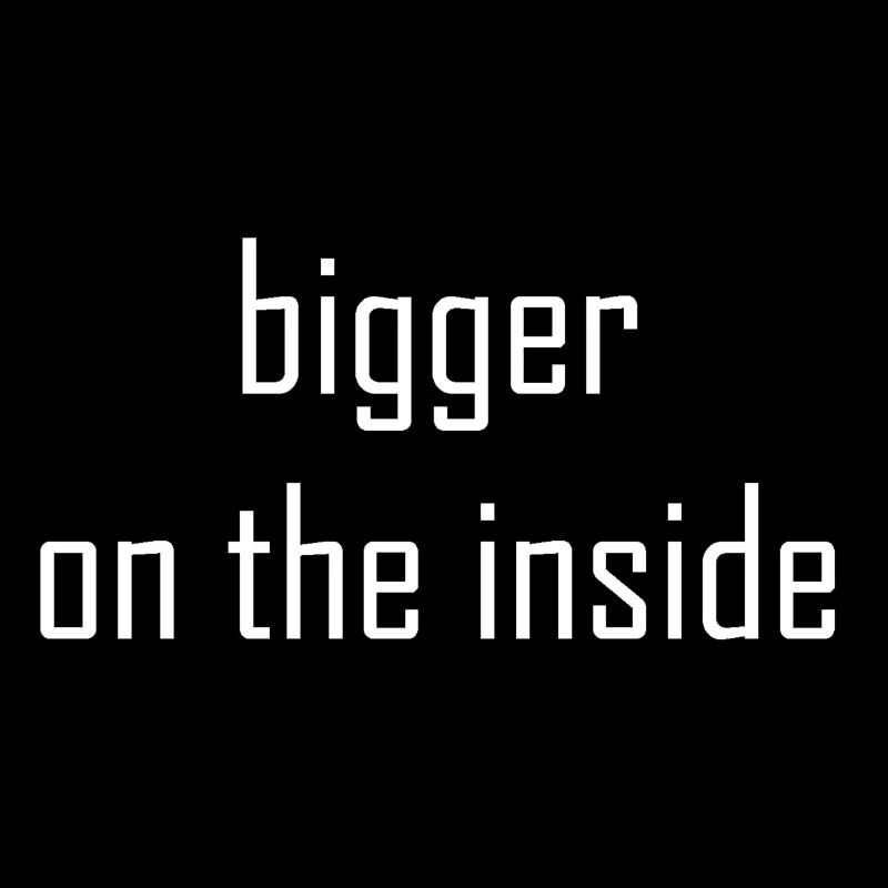 Bigger On The Inside