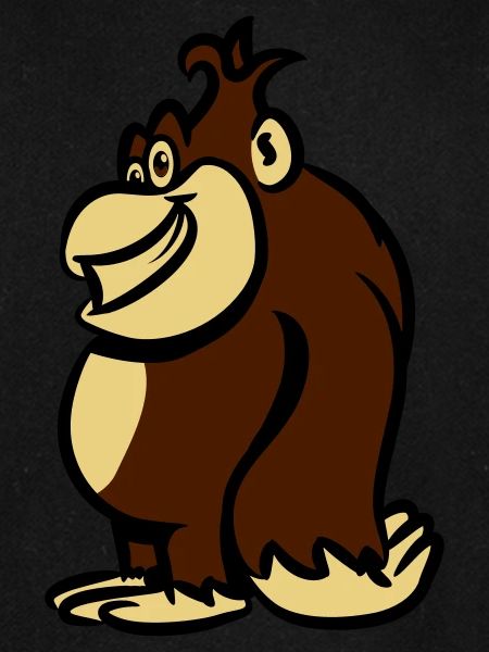 douce singe drôle drôle