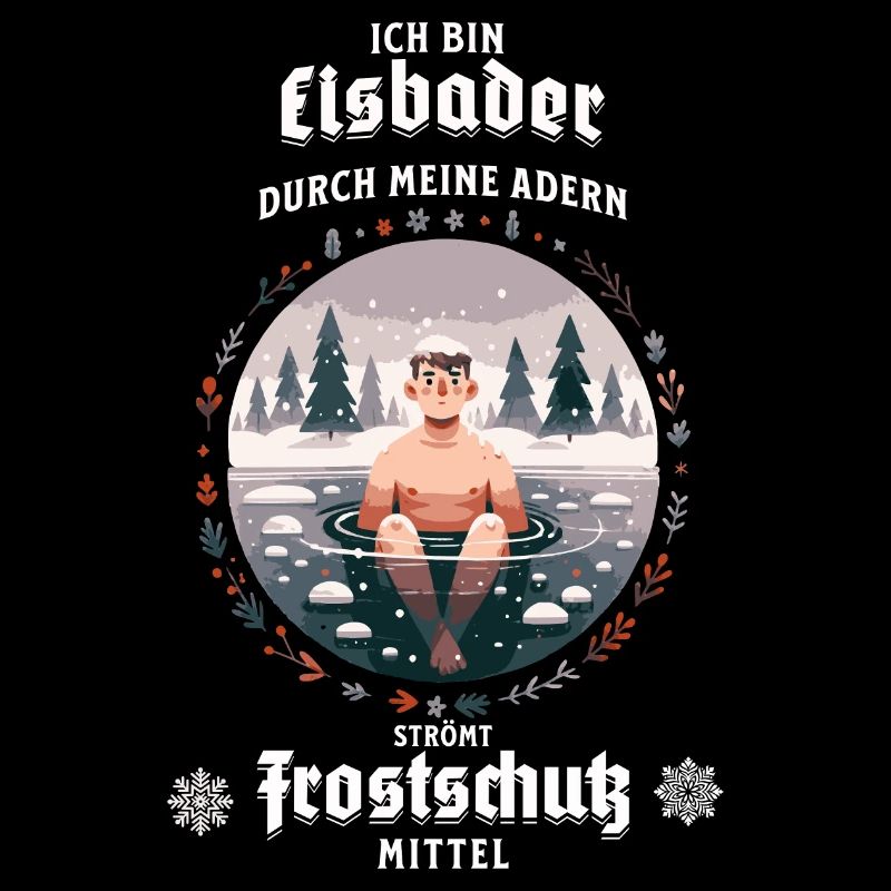 Der Eisbader – Kältetherapie bei Eisbad im Winter