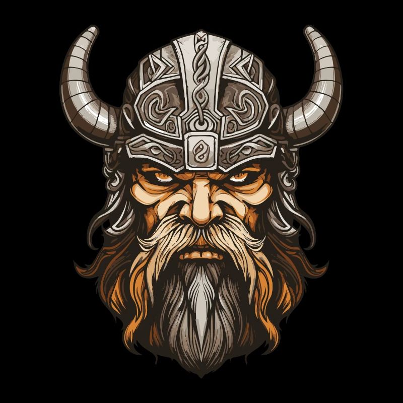 Wikinger Krieger Valhalla Odin