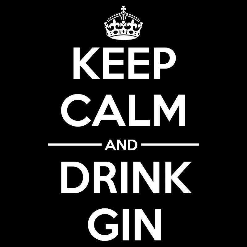 Drinks Keep calm Gin