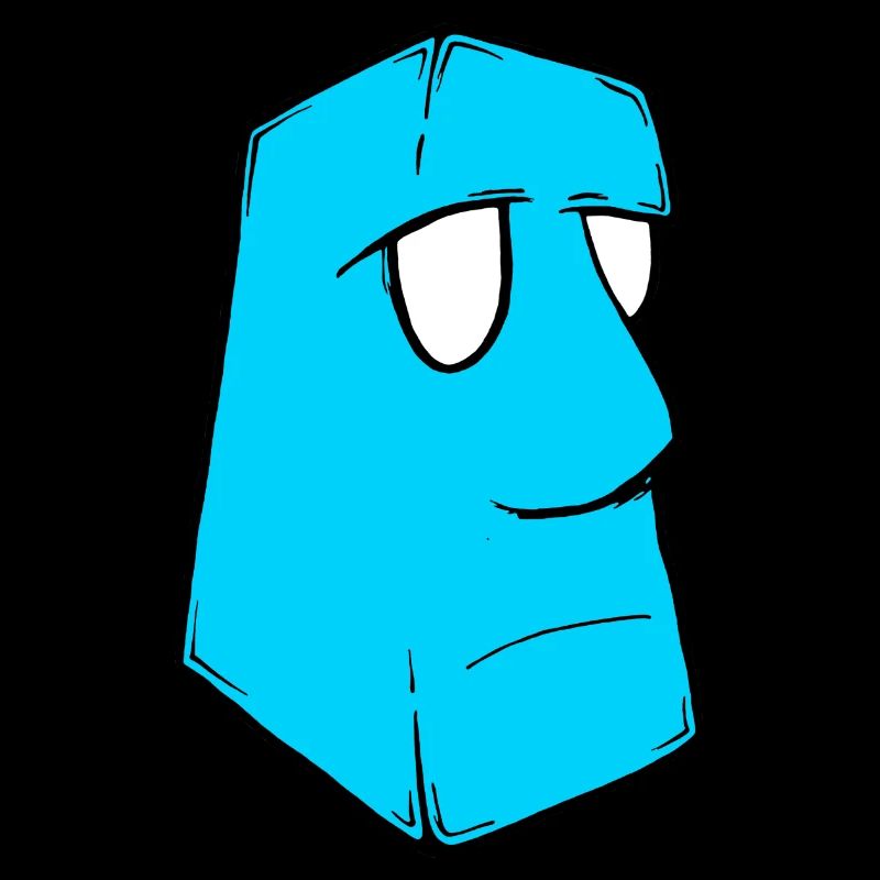 Moai Structure Blue