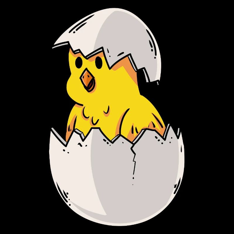 Farm Chicken coop Easter chick Easter egg nest