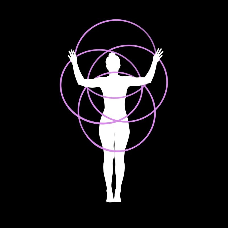 Hulahoop Silhouette