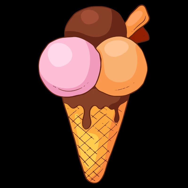 Crème glacée, crème glacée, crème glacée, crème glacée, boule, crème glacée, sundae