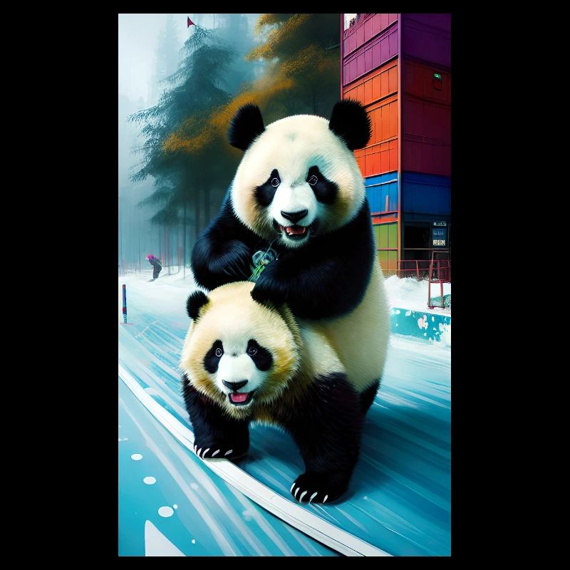 Panda vous regarde