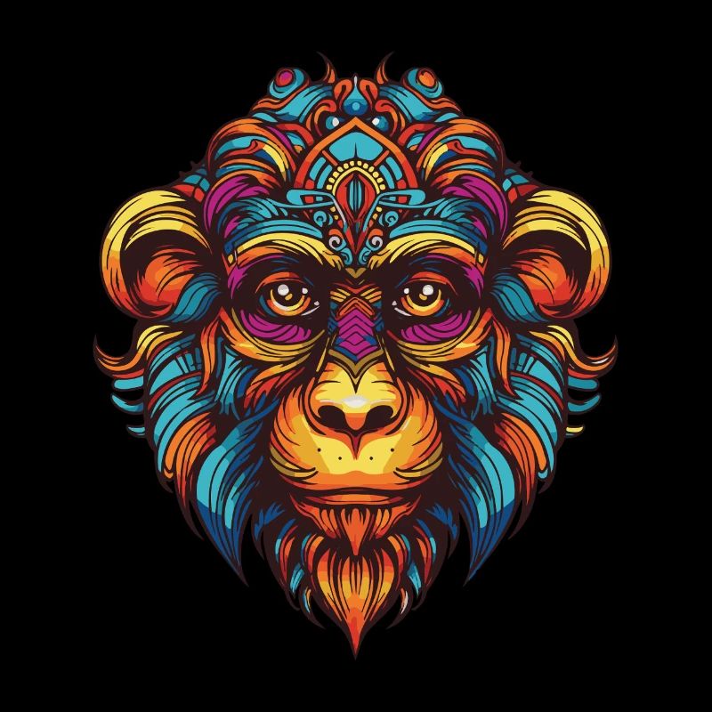 Portrait de singe