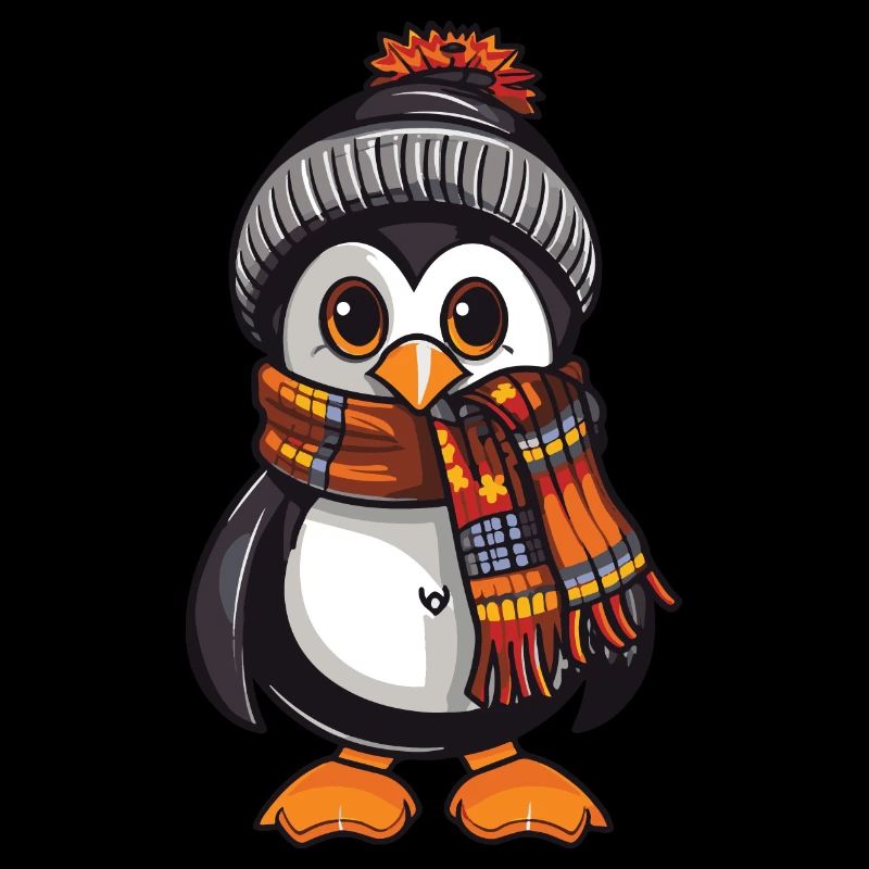 Penguin Winter Comic