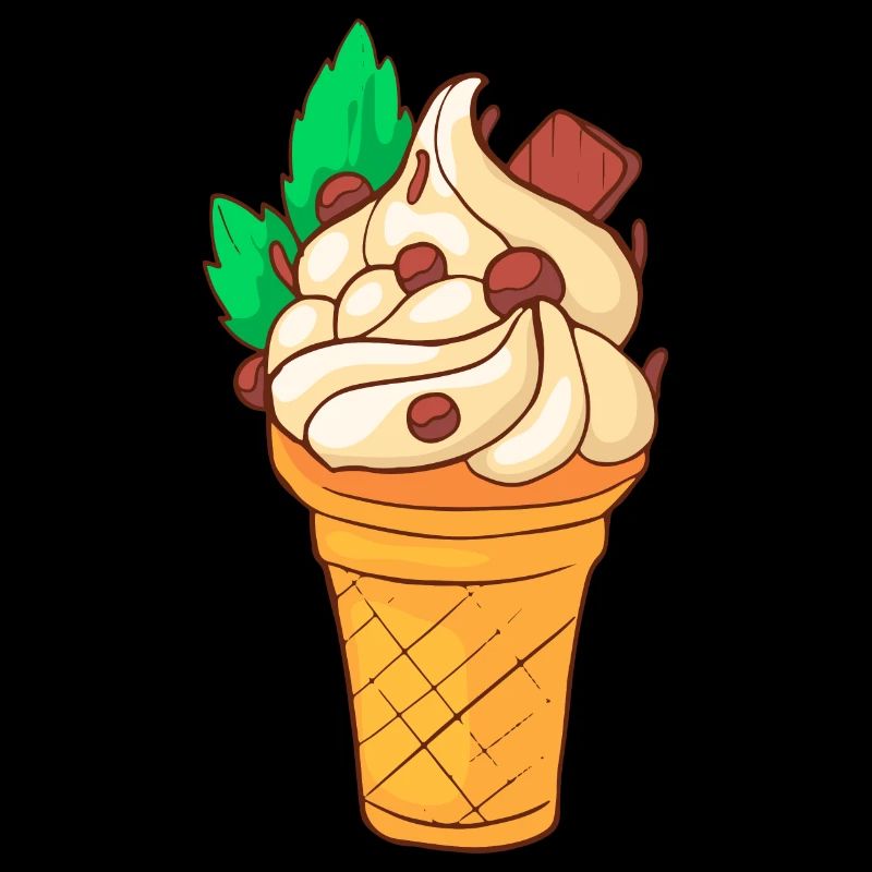 Crème glacée, crème glacée, crème glacée, crème glacée, boule, crème glacée, sundae