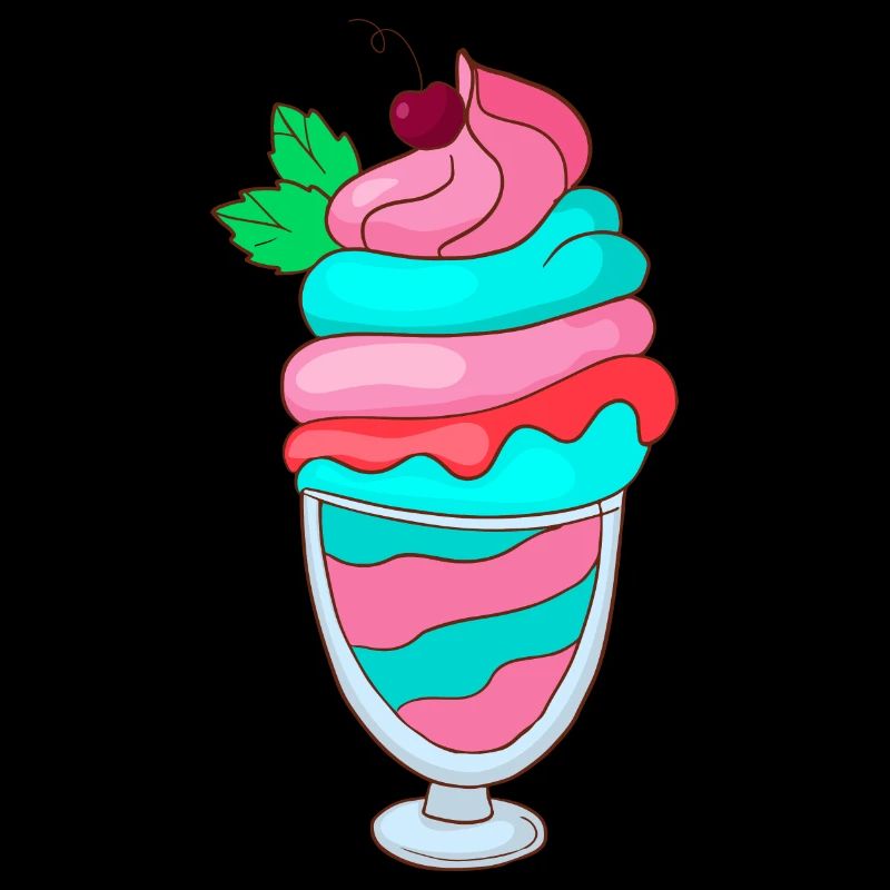 Eis Speiseeis Eiskrem Eiscreme Kugeleis Eisbecher