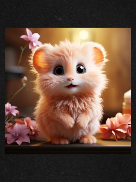 Fluffy mouse