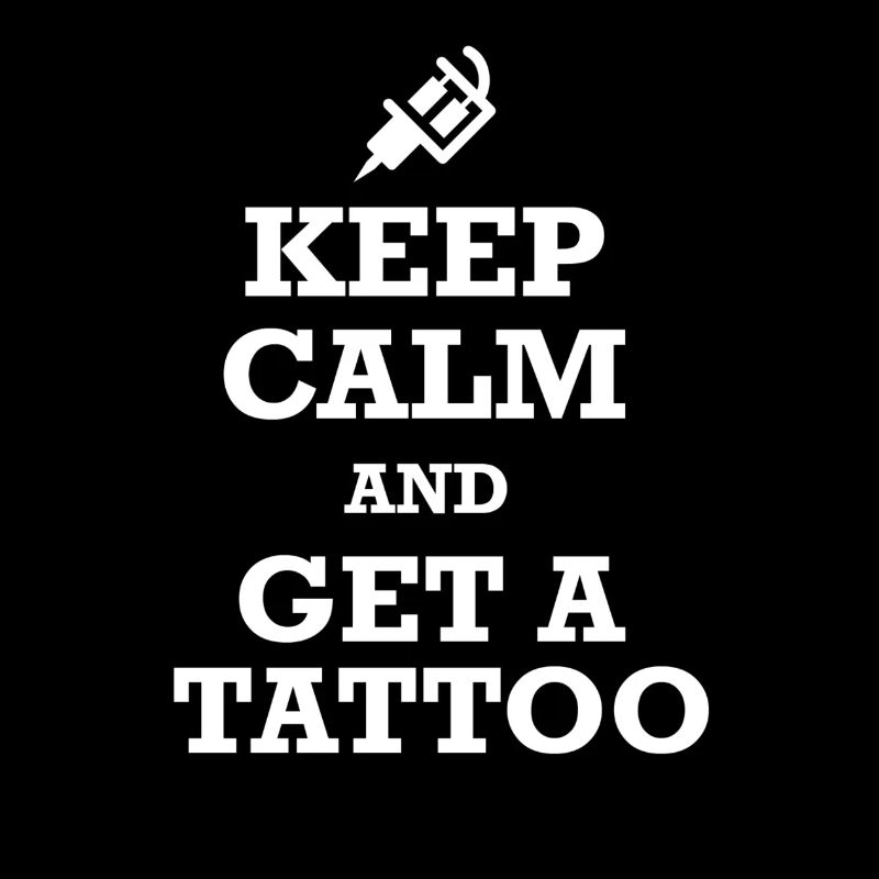 Keep Calm Tattoo