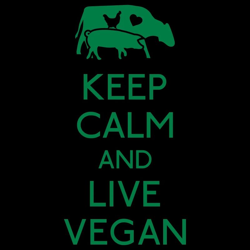 Keep Calm live vegan