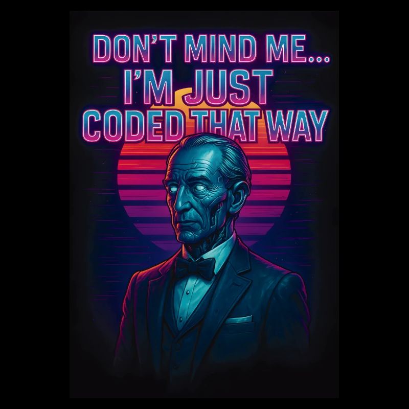 Ich bin nur so programmiert – Retro-Sci-Fi Design