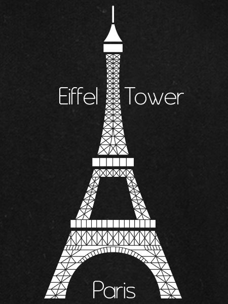 Eiffel Tower (dark)