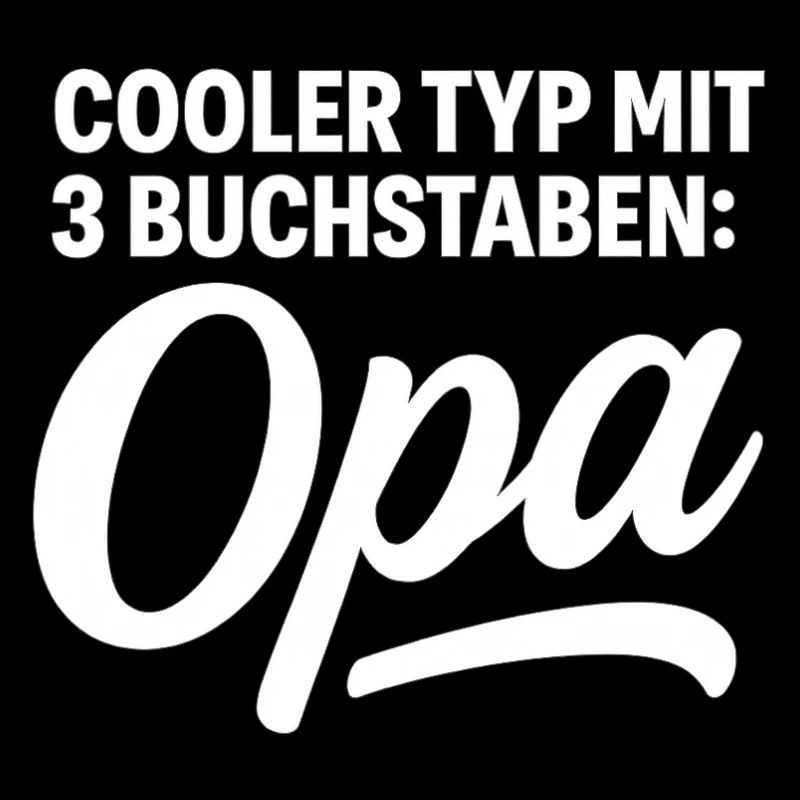 Cool guy with 3 letters: OPA