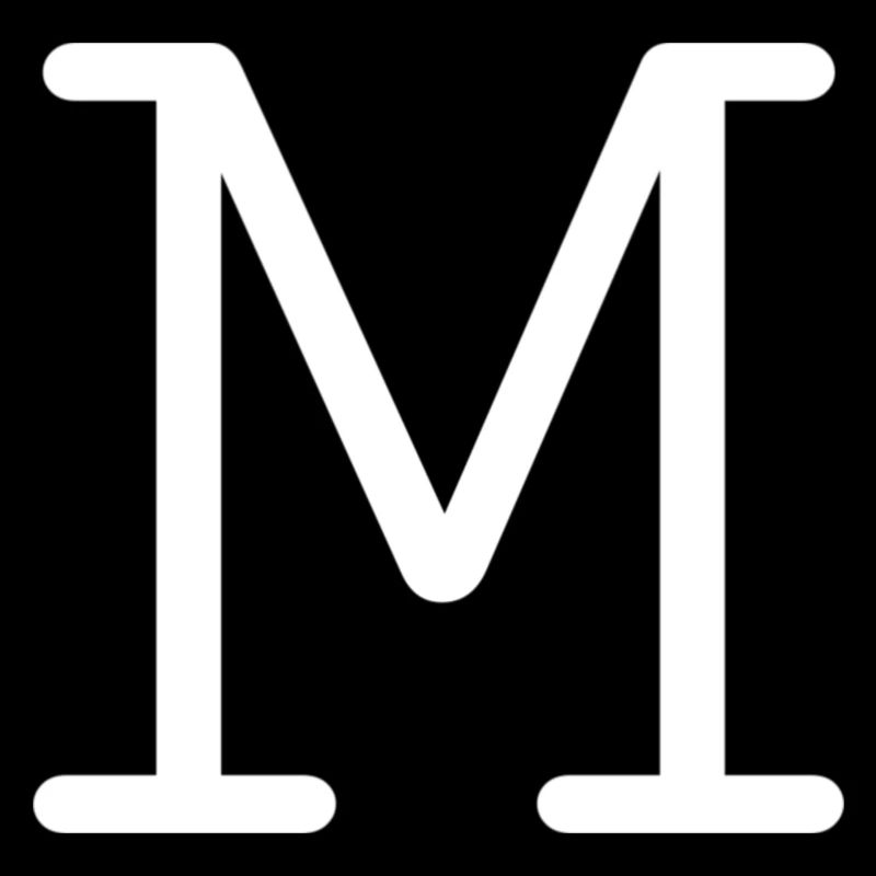 M Anfangsbuchstabe