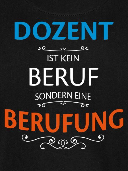 Dozent Beruf