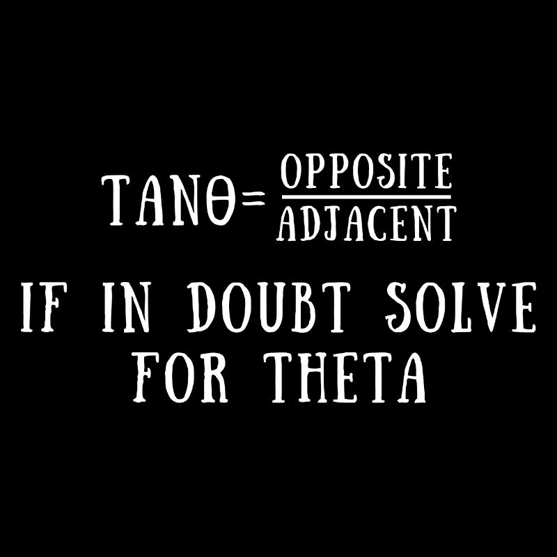 Funny Trigonometry Quote | Math Lovers Gifts