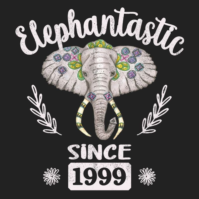 Elephantastic since 1999, Elephant Head Decorated