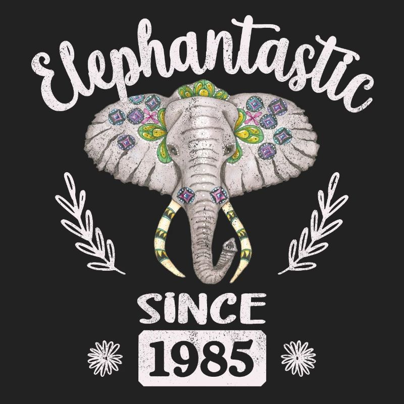 Elephantastic since 1985, Elephant Head Decorated