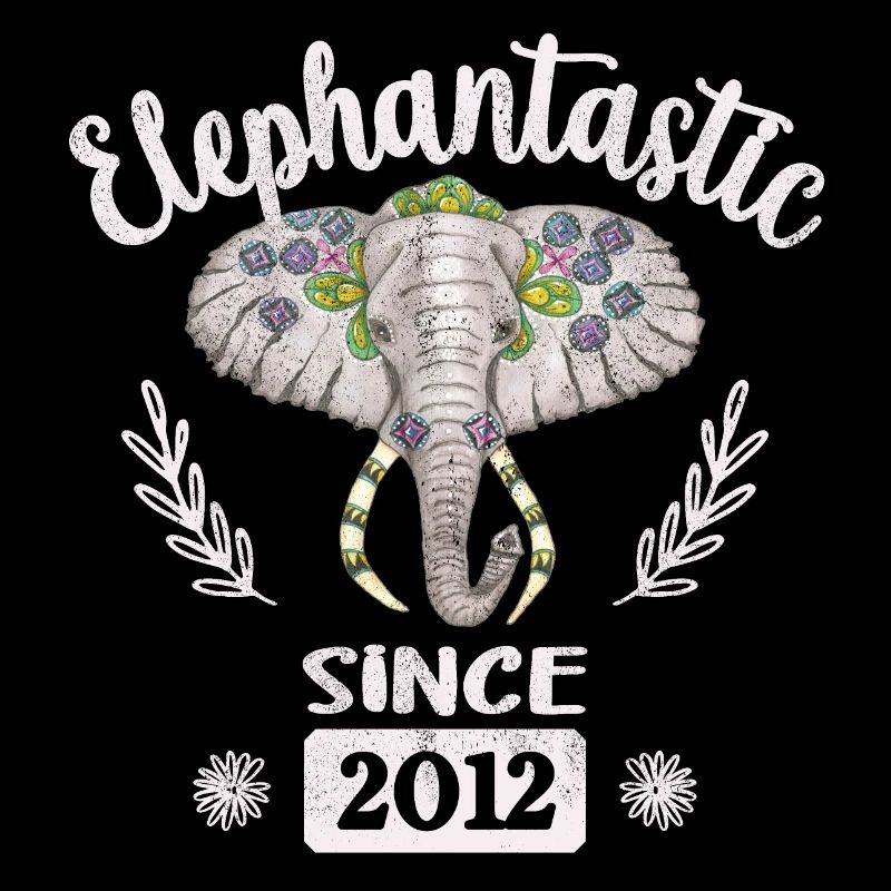 Elephantastic since 2012, elephant head adorned