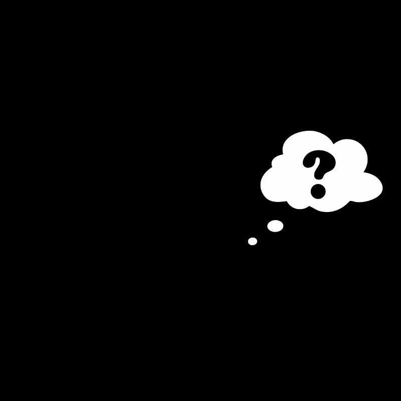 Bulle Comiques point d'interrogation