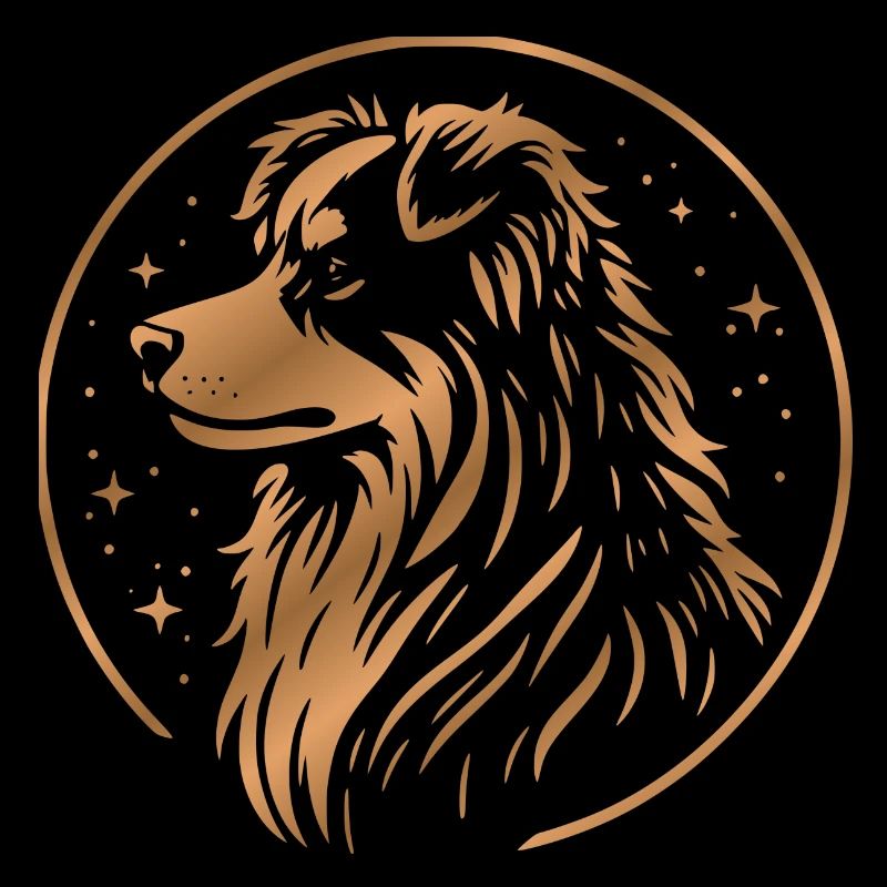 Traumhund Aussie kupfer