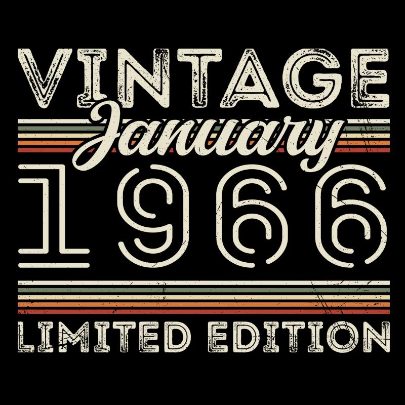 Janvier 1966 Né en 1966 - Anniversaire Janvier 1966