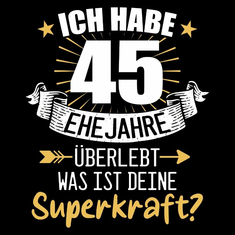 45 Hochzeitstag Geschenk Ehejahre