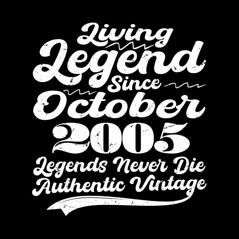 Once upon a time there was a legend. October 2005 Birth