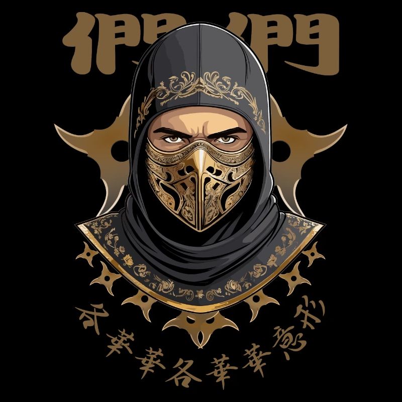 Ninja Samurai Krieger