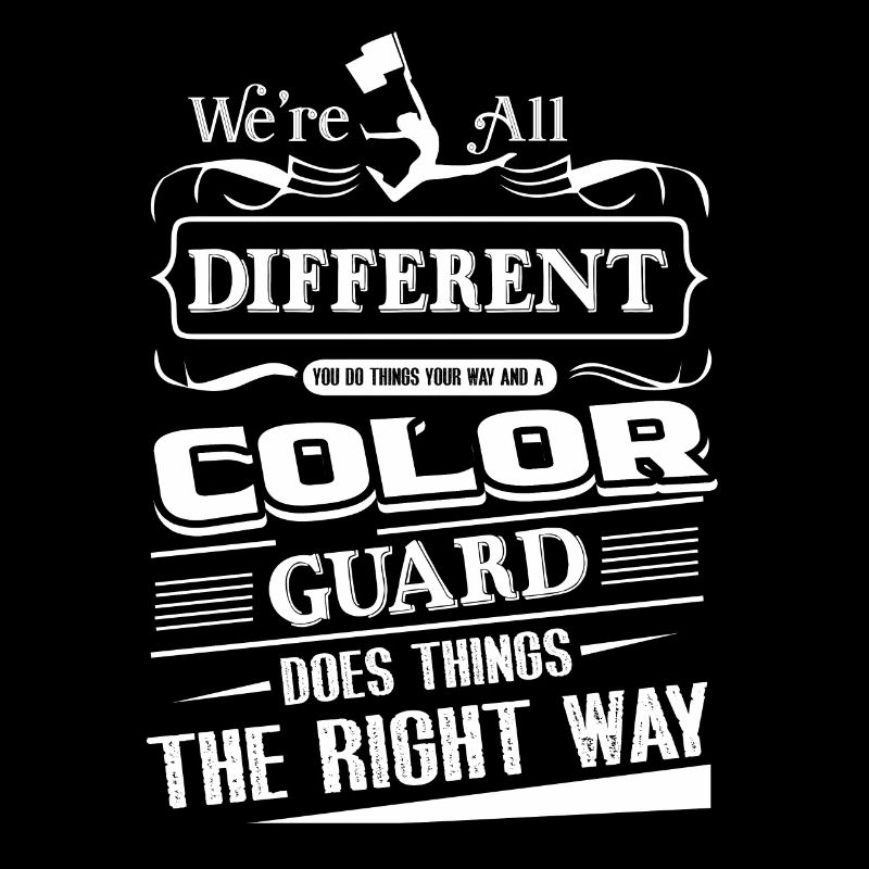 Color Guard Does Things Right Way
