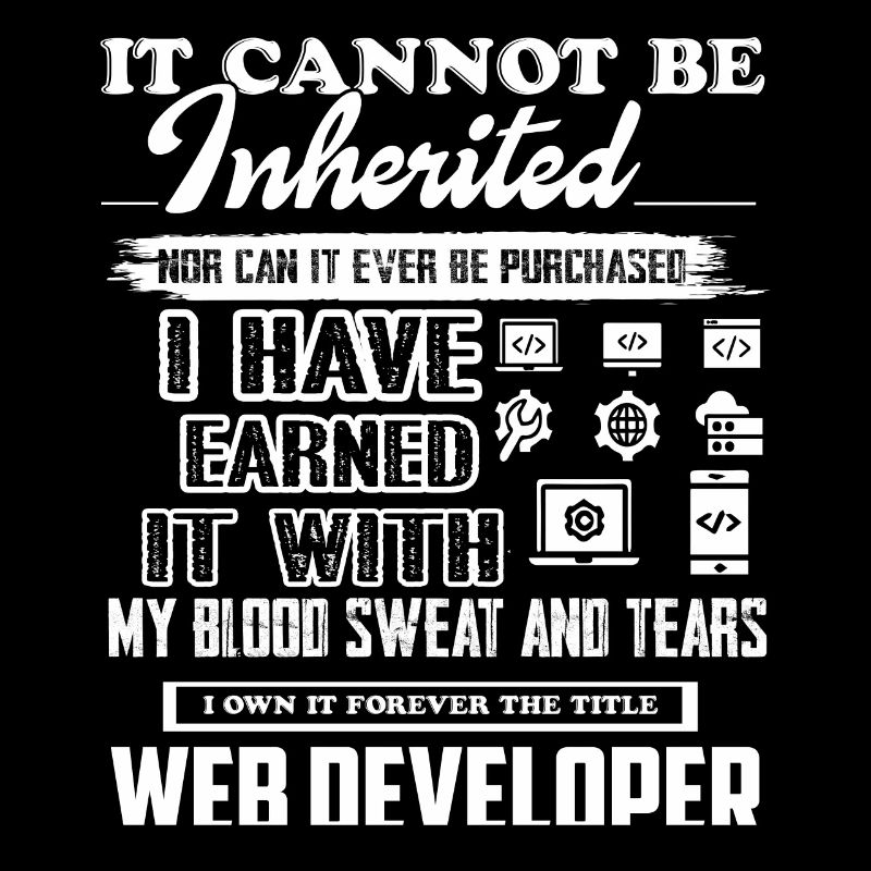 Web Developer Forever The Title Web Developer