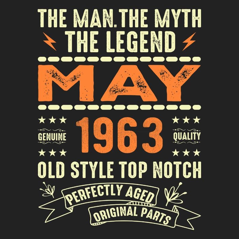 Birthday May 1963 - May 1963