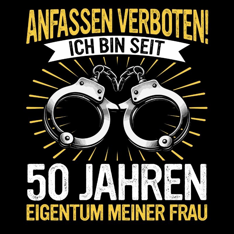 50 Hochzeitstag Jahrestag Ehemann Ehefrau