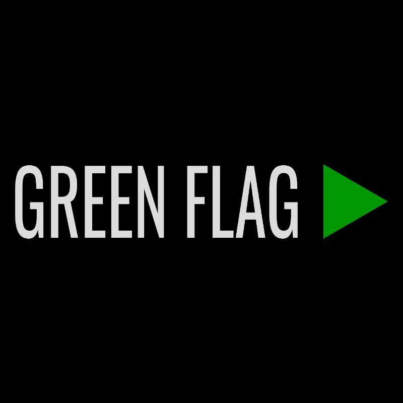 Signes de relation DRAPEAU VERT