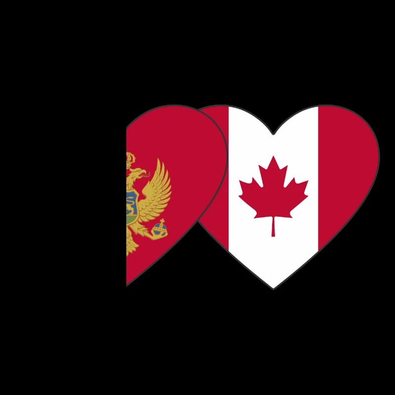 Monténégro Drapeau du Canada
