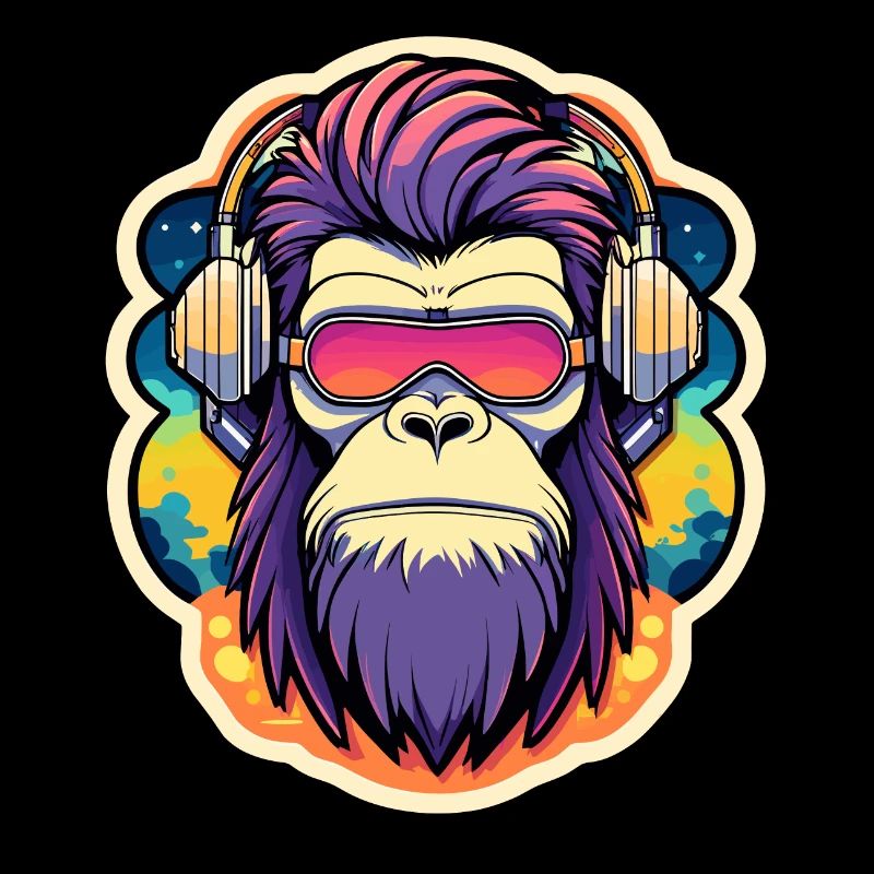 Monkey Illustration