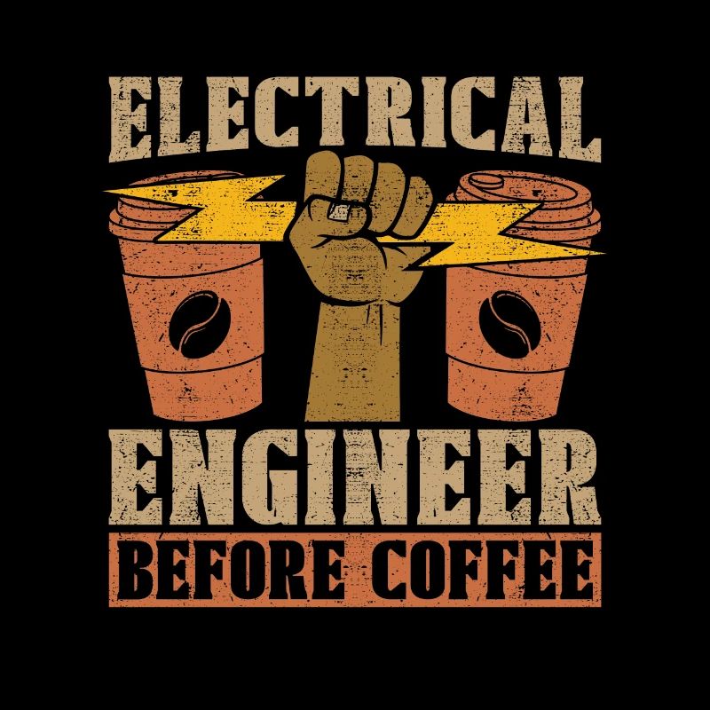 Electrical Engineer Before Lineman Coffee Lover