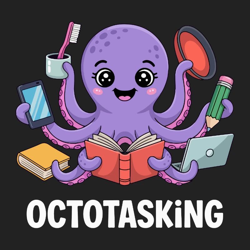 Octotasking Creature in Multitask Mode