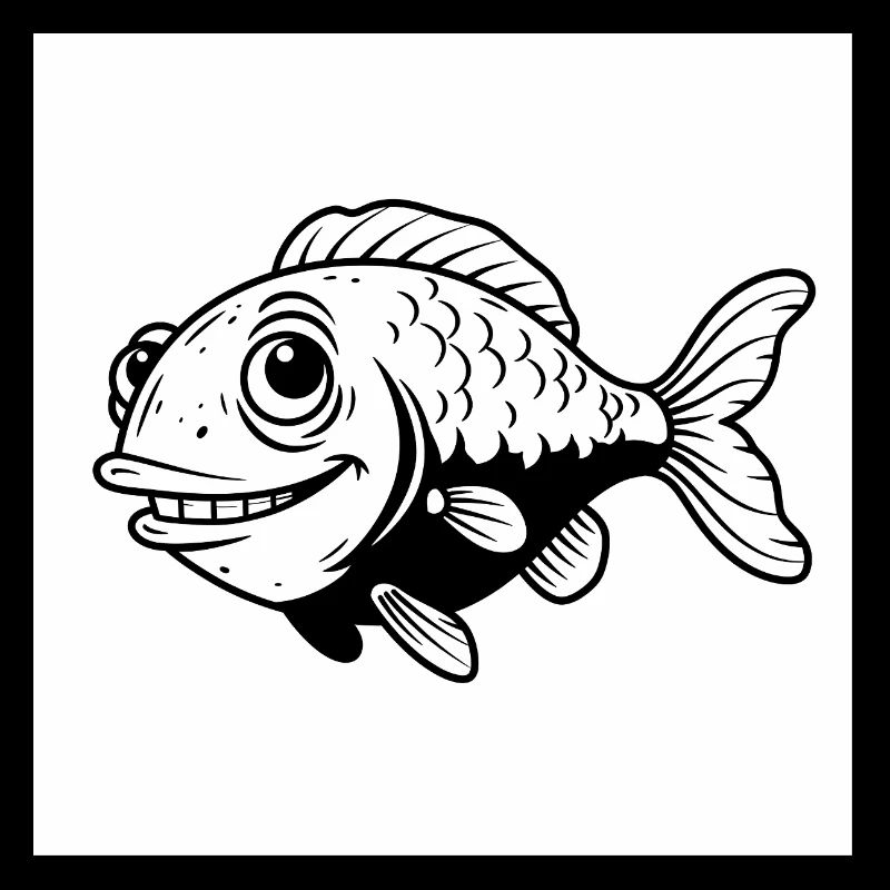 Fisch, Fun, Flossen - Ich bin der Chef im Teich