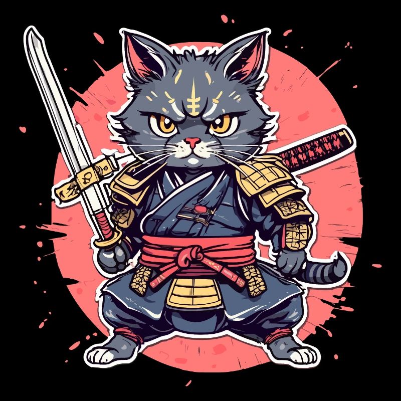 Samurai Cat #32
