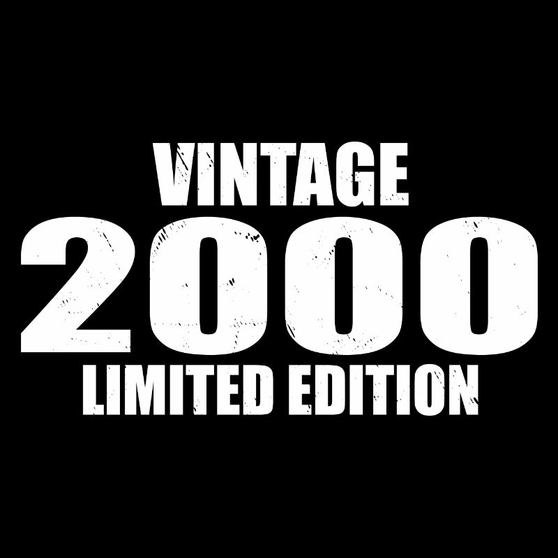 Vintage 2000 Geburtstag 2000 Retro 2000