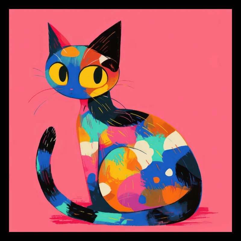 Chat, Motif De Chat