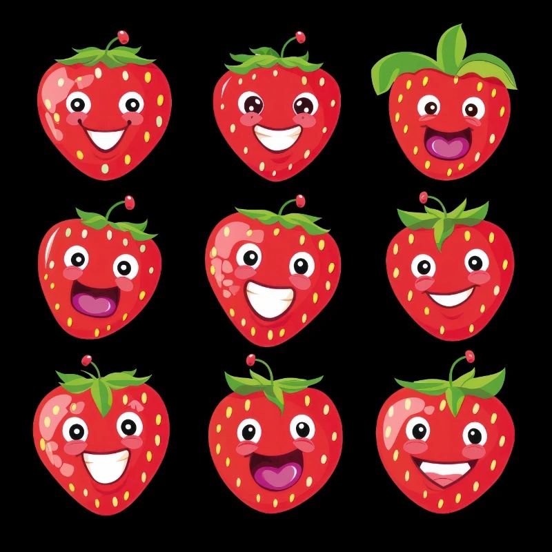 Fraise, Été, Fruit