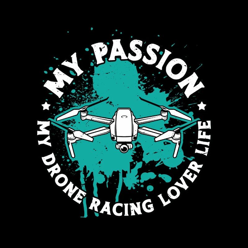 Amateur de courses de drones Ma passion Ma course de drones FPV