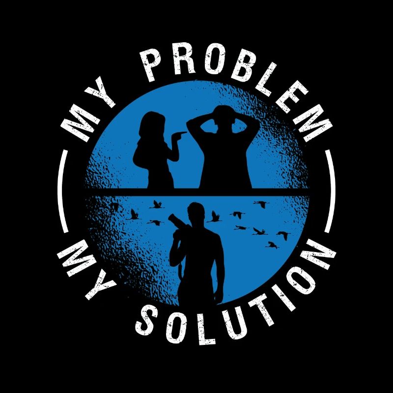 Birdwatcher My Problem My Solution Pictogram Dad
