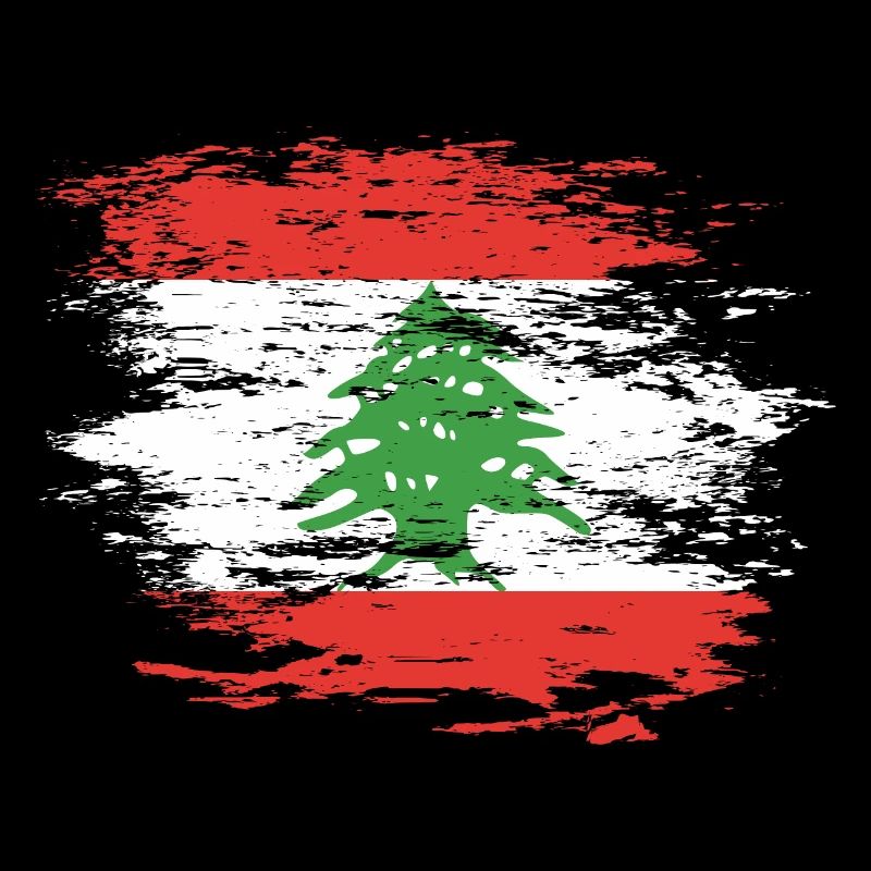 Drapeau du Liban utilisé